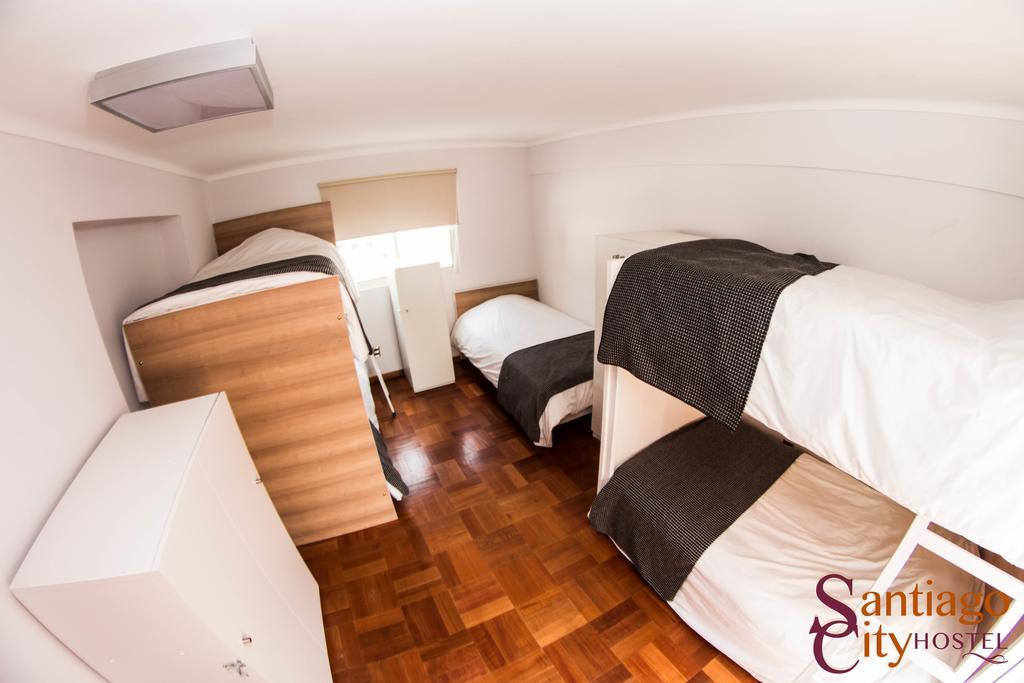 Santiago City Hostel Habitación foto