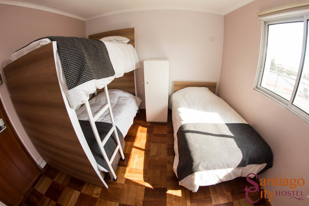 Santiago City Hostel Habitación foto