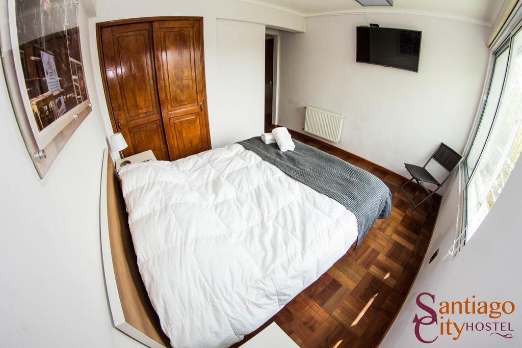 Santiago City Hostel Habitación foto