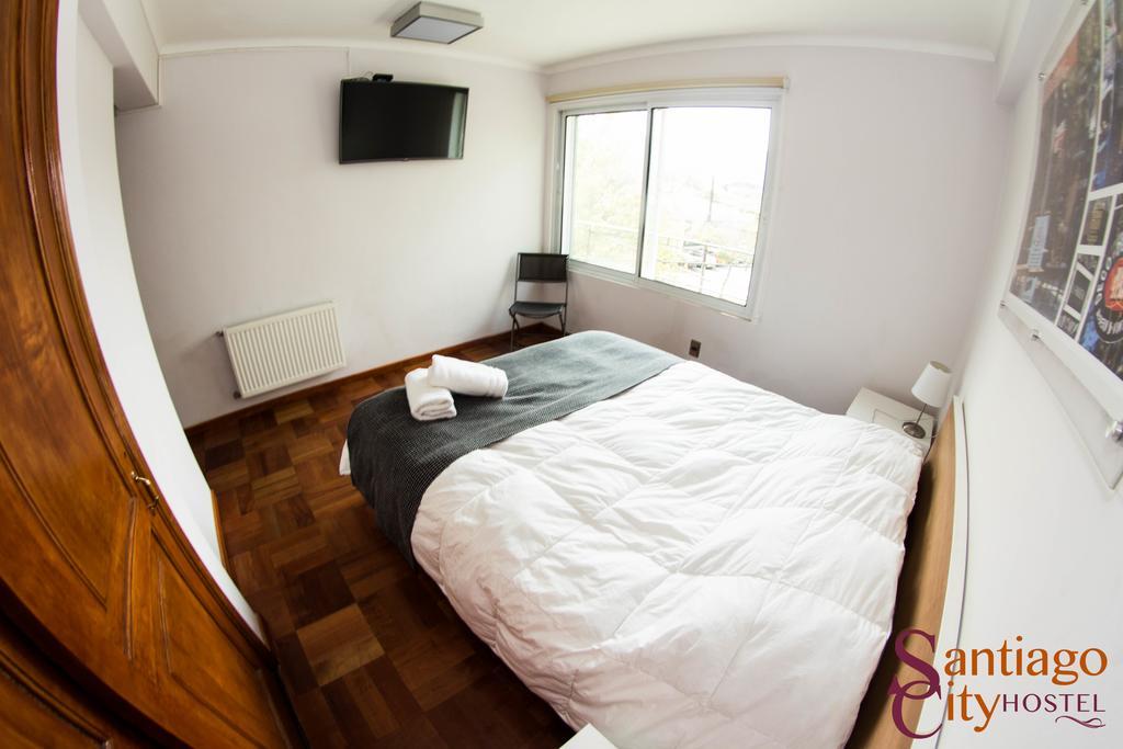 Santiago City Hostel Habitación foto